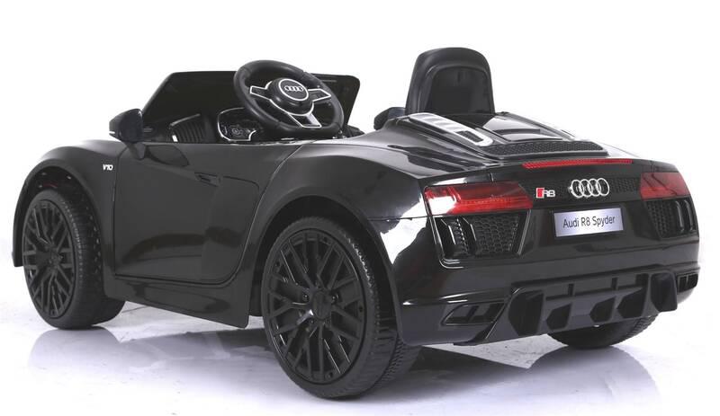 Elektrické autíčko Beneo Audi R8 Spyder černé