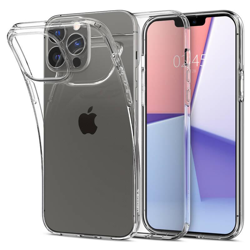 Kryt na mobil Spigen Crystal Flex na Apple iPhone 13 Pro průhledný