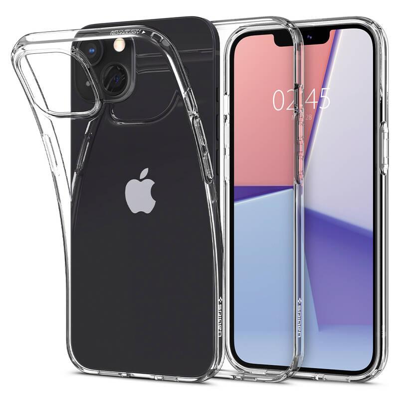 Kryt na mobil Spigen Crystal Flex na Apple iPhone 13 průhledný