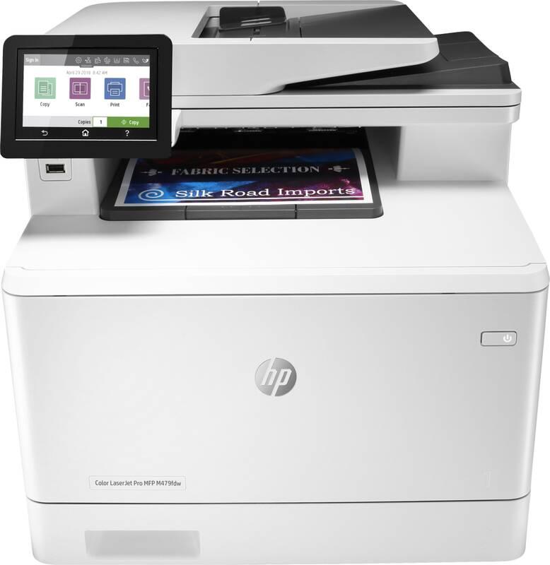 Tiskárna multifunkční HP Color LaserJet Pro M479fdw bílá
