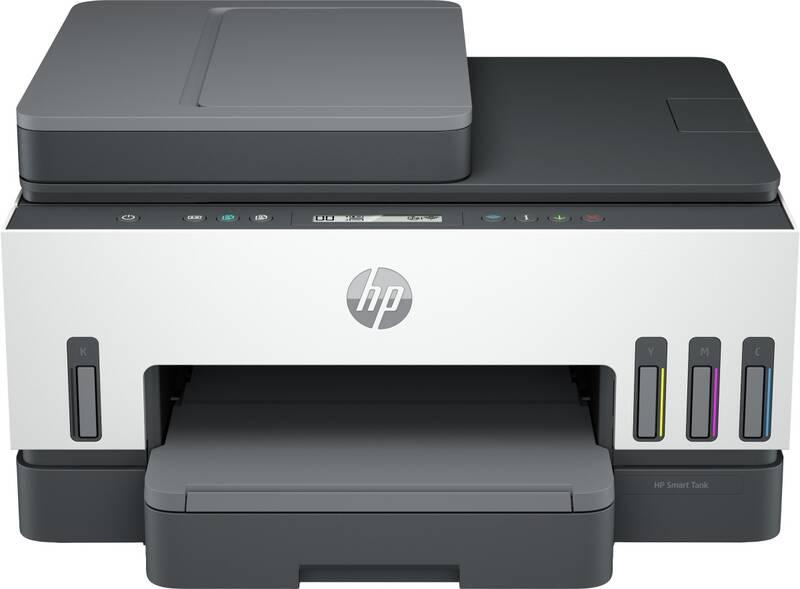 Tiskárna multifunkční HP Smart Tank 750 All-in-One šedá bílá