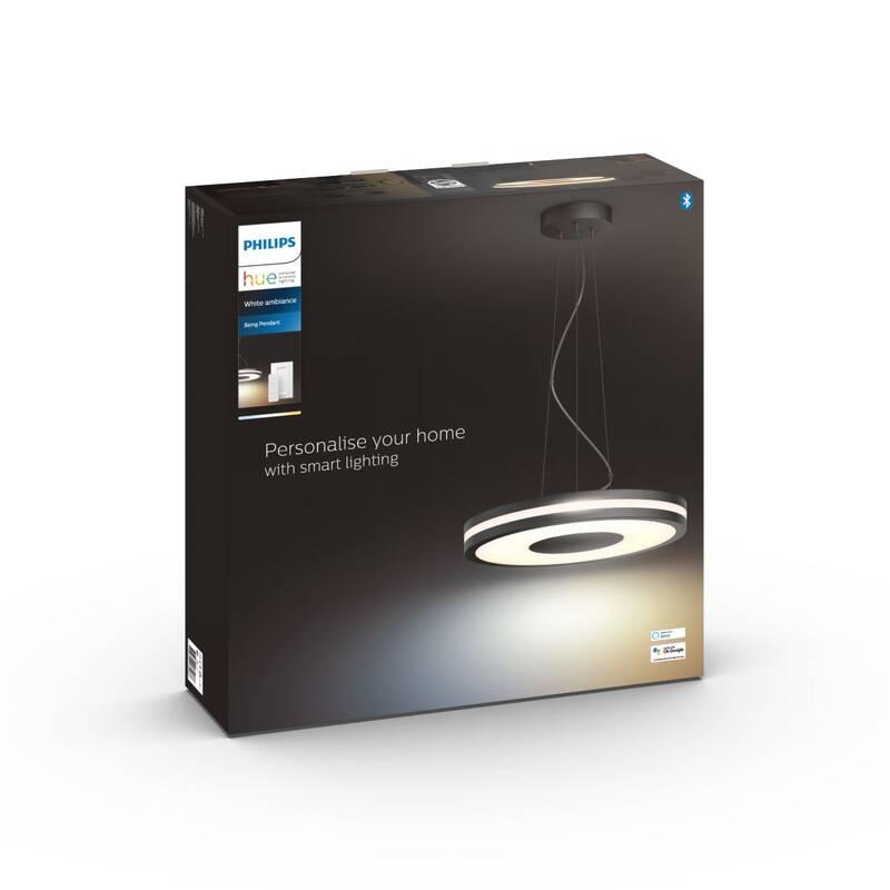 Závěsné svítidlo Philips Hue Being černé, Závěsné, svítidlo, Philips, Hue, Being, černé