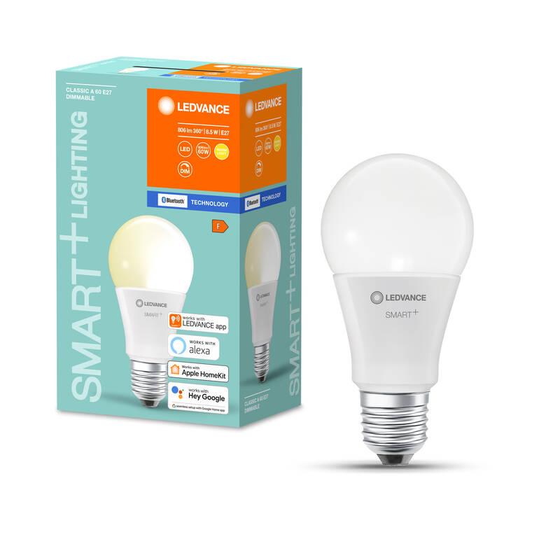 Chytrá žárovka LEDVANCE SMART Bluetooth Classic Dimmable 9 W E27, Chytrá, žárovka, LEDVANCE, SMART, Bluetooth, Classic, Dimmable, 9, W, E27