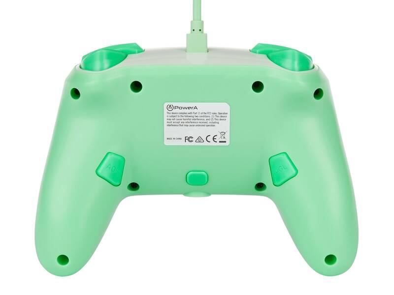 Gamepad PowerA Enhanced Wired pro Nintendo Switch - Animal Crossing