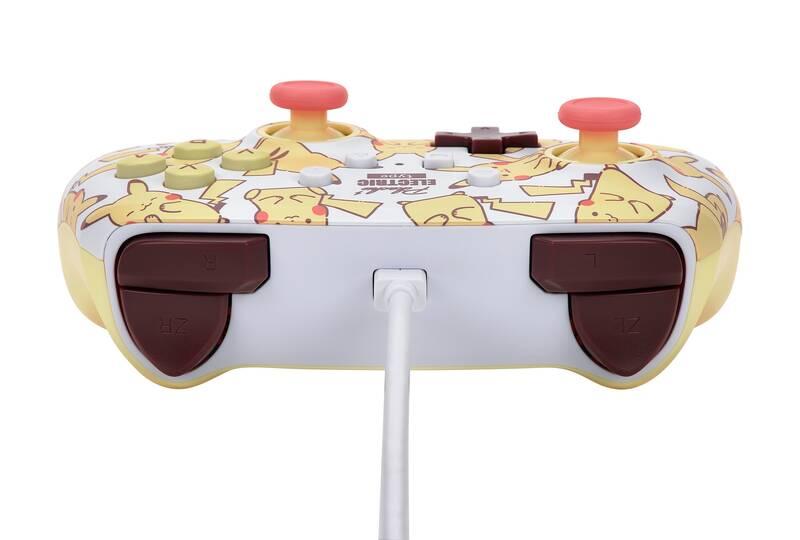 Gamepad PowerA Enhanced Wired pro Nintendo Switch - Pikachu Blush, Gamepad, PowerA, Enhanced, Wired, pro, Nintendo, Switch, Pikachu, Blush