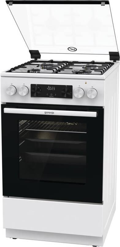 Kombinovaný sporák Gorenje Advanced GK5C41WH bílý, Kombinovaný, sporák, Gorenje, Advanced, GK5C41WH, bílý