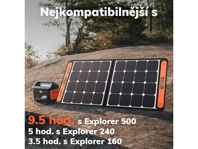 Solární panel Jackery SolarSaga 100W černý oranžový