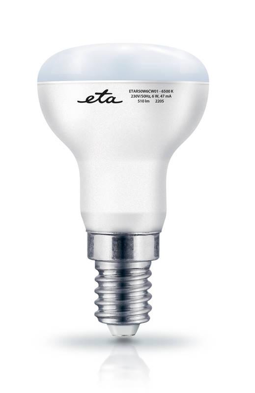 Žárovka LED ETA EKO LEDka reflektor 6W, E14, studená bílá