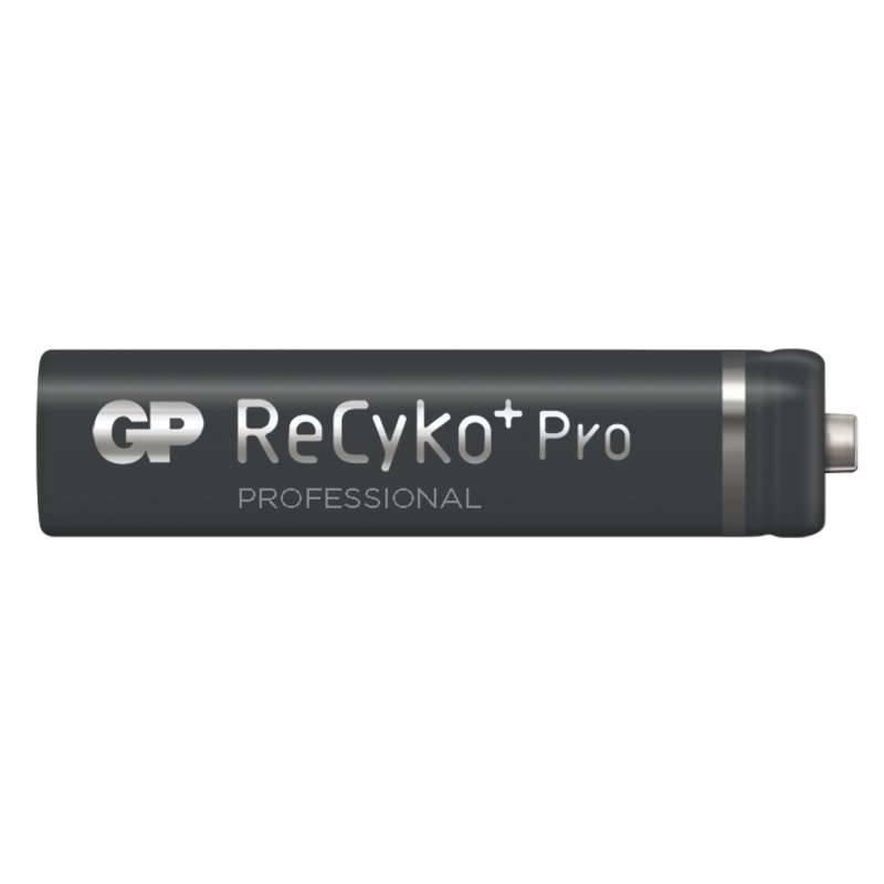 Baterie nabíjecí GP ReCyko Pro AAA, HR03, 800mAh, Ni-MH, krabička 4ks