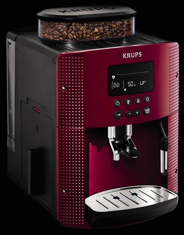 Espresso Krups EA815570 červené, Espresso, Krups, EA815570, červené