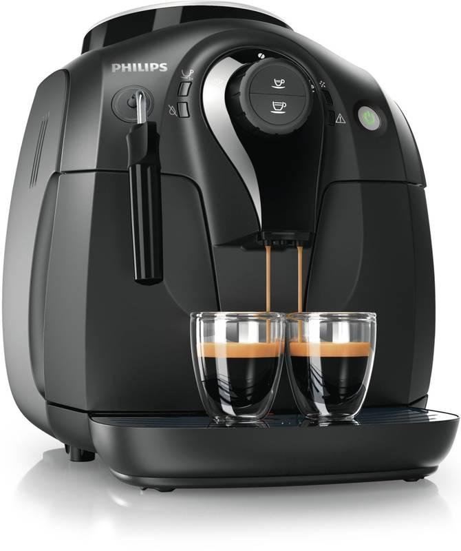 Espresso Philips HD8651 09 černé, Espresso, Philips, HD8651, 09, černé