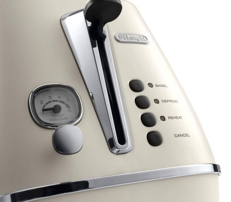 Opékač topinek DeLonghi Distinta CTI2103.W bílý