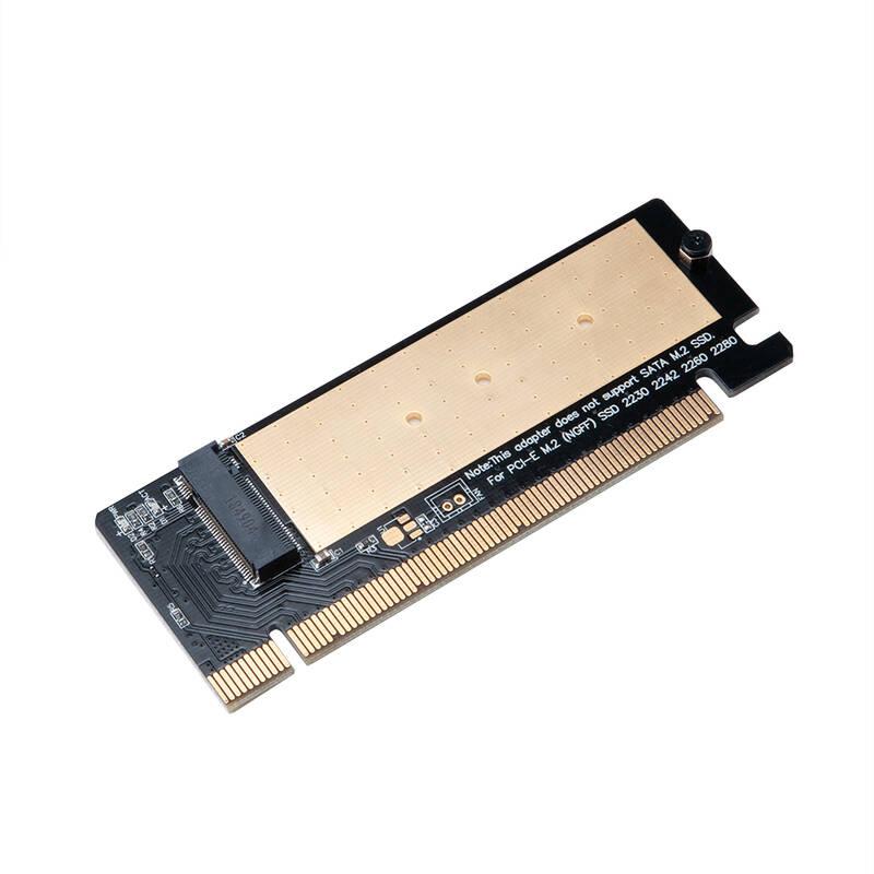 Adaptér akasa M.2 SSD na PCIe adaptérová karta s chladičem, Adaptér, akasa, M.2, SSD, na, PCIe, adaptérová, karta, s, chladičem