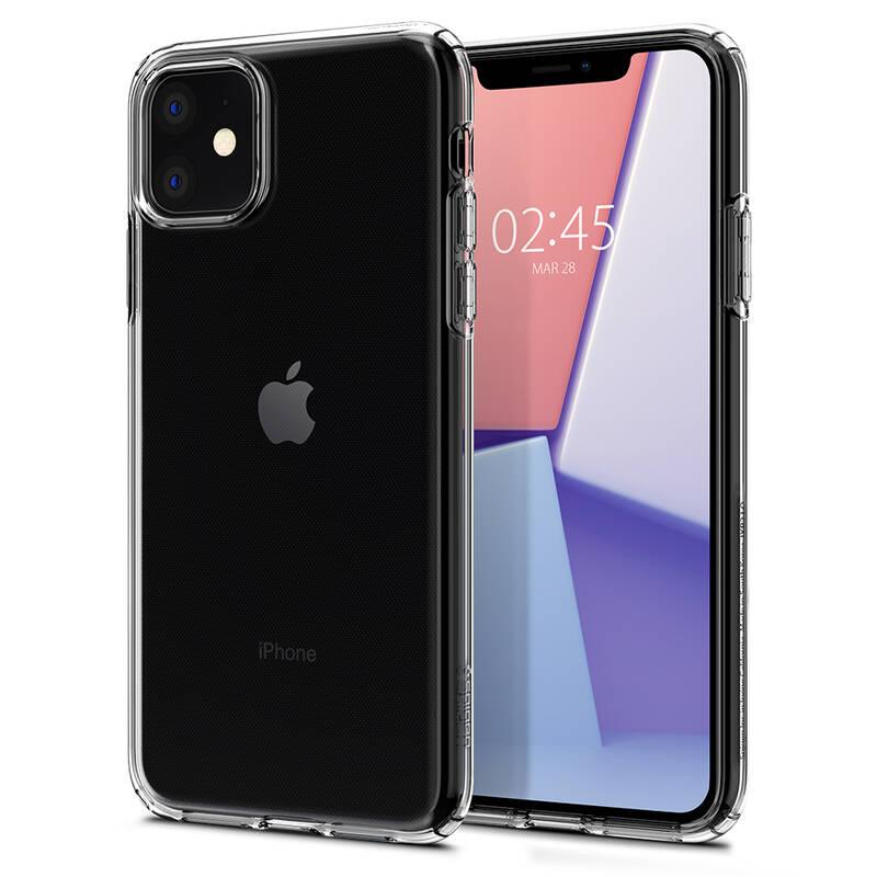 Kryt na mobil Spigen Crystal Flex na Apple iPhone 11 průhledný