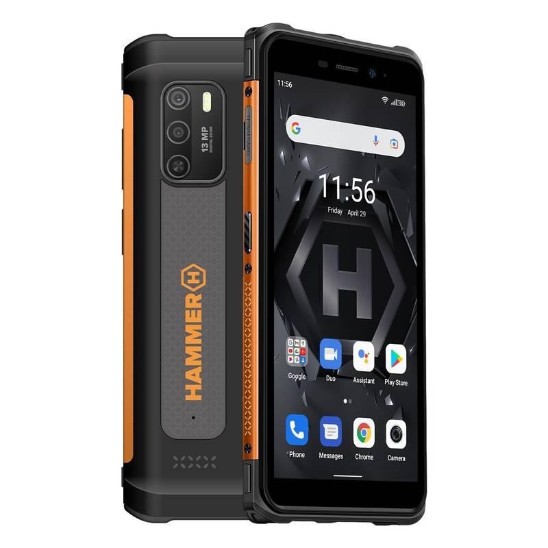 Mobilní telefon myPhone Hammer Iron 4 oranžový