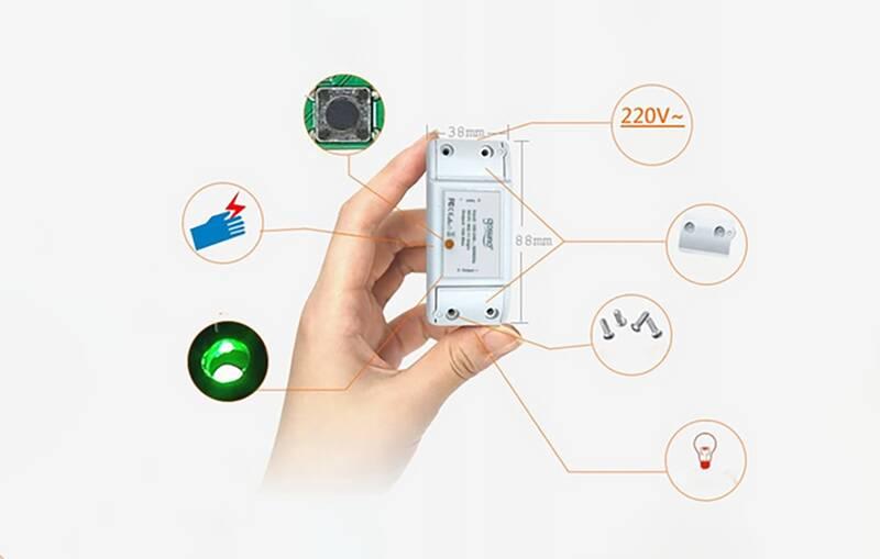 Modul Gosund Smart Switch Wi-Fi SW3, Tuya