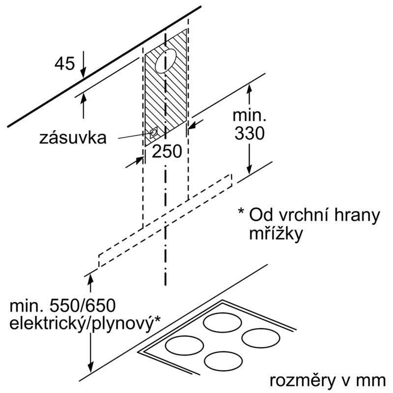 Odsavač par Bosch Serie 2 DWB96BC60 černý