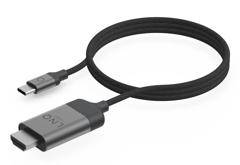 Kabel Linq byELEMENTS USB-C HDMI 4K, 2m černý