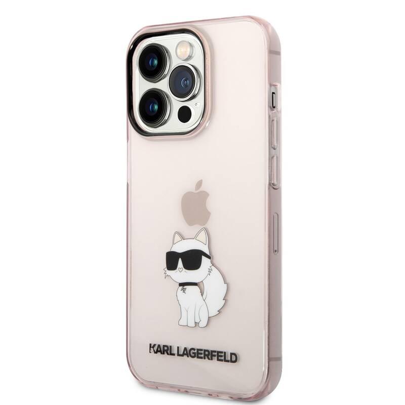 Kryt na mobil Karl Lagerfeld IML Choupette NFT na Apple iPhone 14 Pro růžový, Kryt, na, mobil, Karl, Lagerfeld, IML, Choupette, NFT, na, Apple, iPhone, 14, Pro, růžový