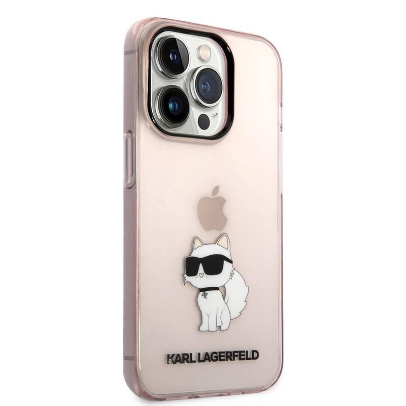 Kryt na mobil Karl Lagerfeld IML Choupette NFT na Apple iPhone 14 Pro růžový, Kryt, na, mobil, Karl, Lagerfeld, IML, Choupette, NFT, na, Apple, iPhone, 14, Pro, růžový