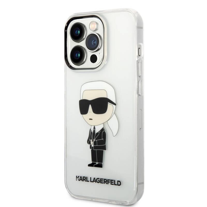 Kryt na mobil Karl Lagerfeld IML Ikonik NFT na Apple iPhone 14 Pro průhledný, Kryt, na, mobil, Karl, Lagerfeld, IML, Ikonik, NFT, na, Apple, iPhone, 14, Pro, průhledný