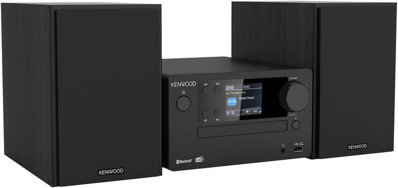 Mikrosystém KENWOOD M-725DAB černý, Mikrosystém, KENWOOD, M-725DAB, černý