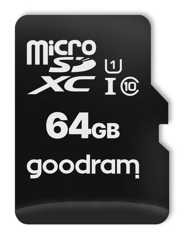 Paměťová karta Goodram MicroSDXC 64GB 10 UHS I All in One adaptér čtečka