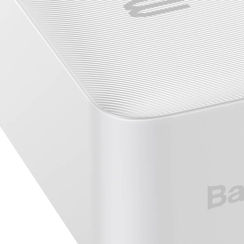 Powerbank Baseus Bipow 30000mAh 15W bílá