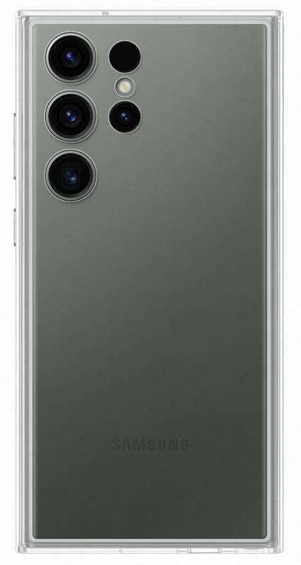 Kryt na mobil Samsung Frame na Galaxy S23 Ultra bílý