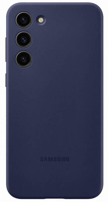 Kryt na mobil Samsung Silicone na Galaxy S23 modrý, Kryt, na, mobil, Samsung, Silicone, na, Galaxy, S23, modrý