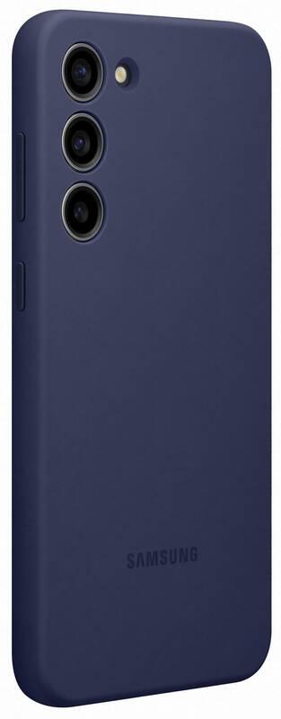 Kryt na mobil Samsung Silicone na Galaxy S23 modrý