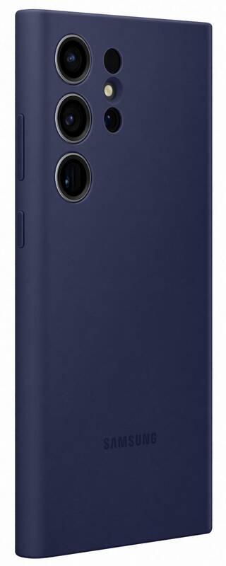 Kryt na mobil Samsung Silicone na Galaxy S23 Ultra modrý