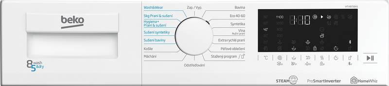 Pračka se sušičkou Beko HTV8716X1 bílá