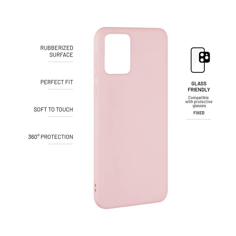 Kryt na mobil FIXED na Motorola Moto E13 růžový