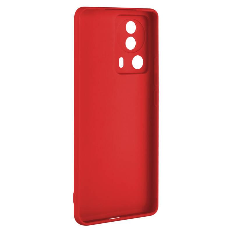 Kryt na mobil FIXED Story na Xiaomi 13 Lite červený