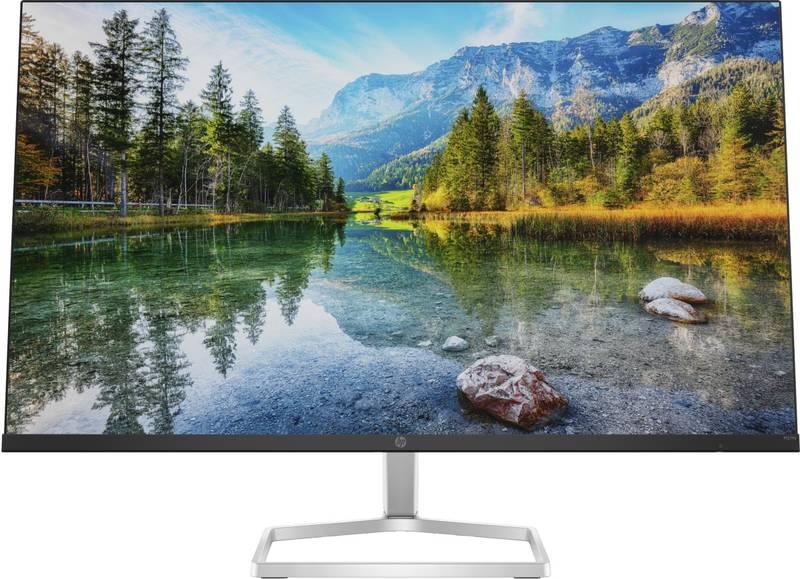 Monitor HP M27fe černý stříbrný, Monitor, HP, M27fe, černý, stříbrný