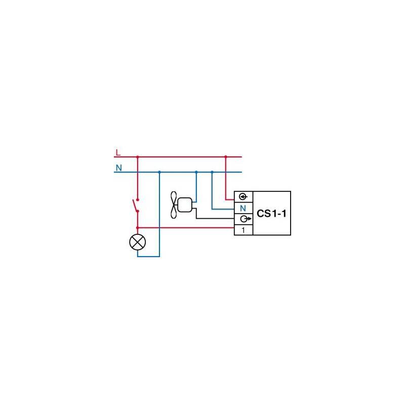 Spínač časový Elektrobock CS1-1, Spínač, časový, Elektrobock, CS1-1