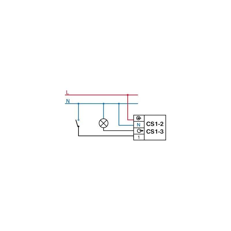 Spínač časový Elektrobock CS1-3, Spínač, časový, Elektrobock, CS1-3