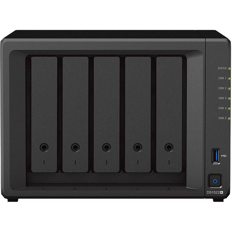 Datové uložiště Synology DiskStation DS1522 černé