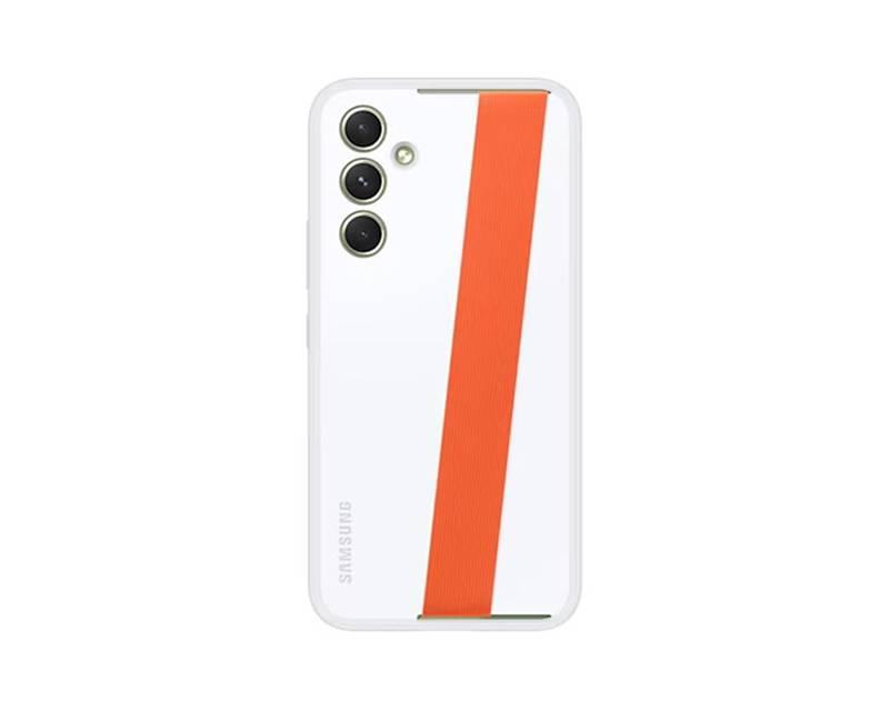 Kryt na mobil Samsung Galaxy A54 s poutkem bílý