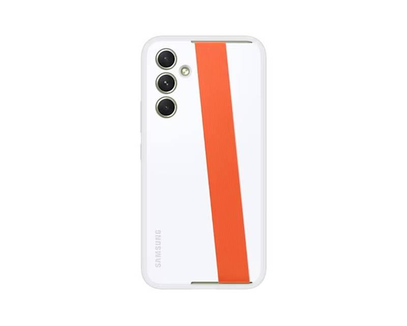Kryt na mobil Samsung Galaxy A54 s poutkem bílý