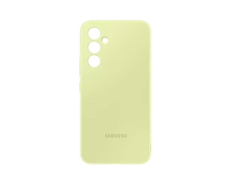 Kryt na mobil Samsung Silicon Cover na Galaxy A54 žlutý