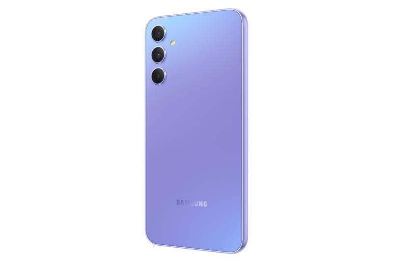 Mobilní telefon Samsung Galaxy A34 5G 6 GB 128 GB fialový, Mobilní, telefon, Samsung, Galaxy, A34, 5G, 6, GB, 128, GB, fialový