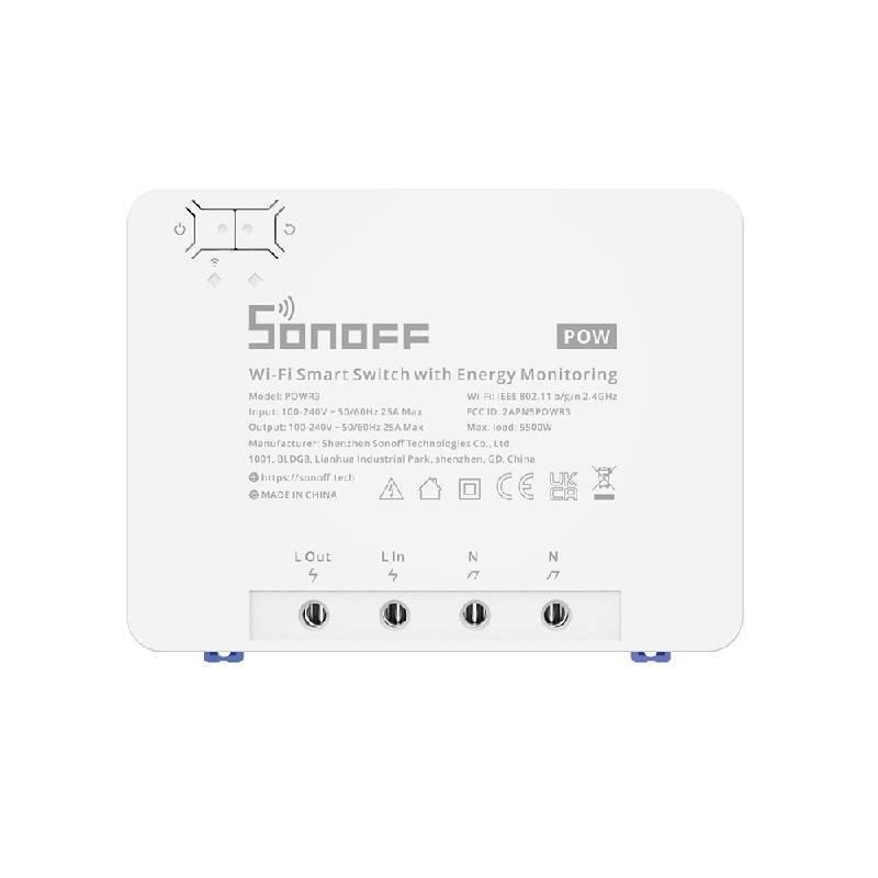 Modul Sonoff POWR3 High Power Smart Switch