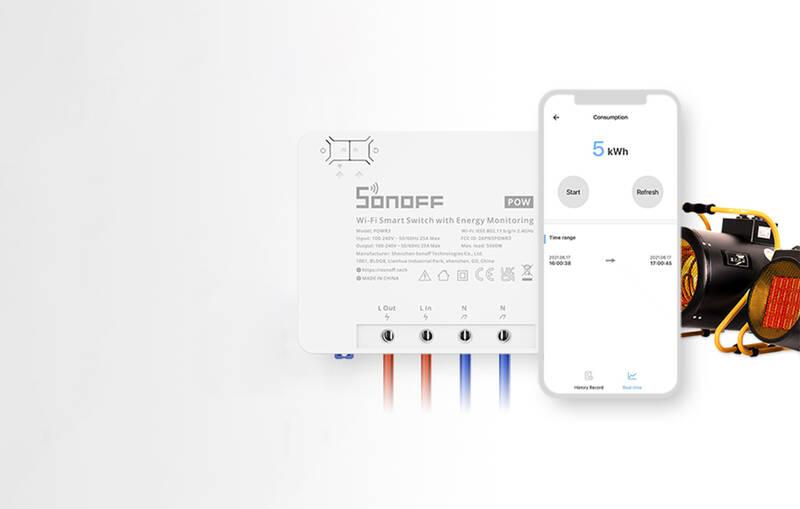 Modul Sonoff POWR3 High Power Smart Switch