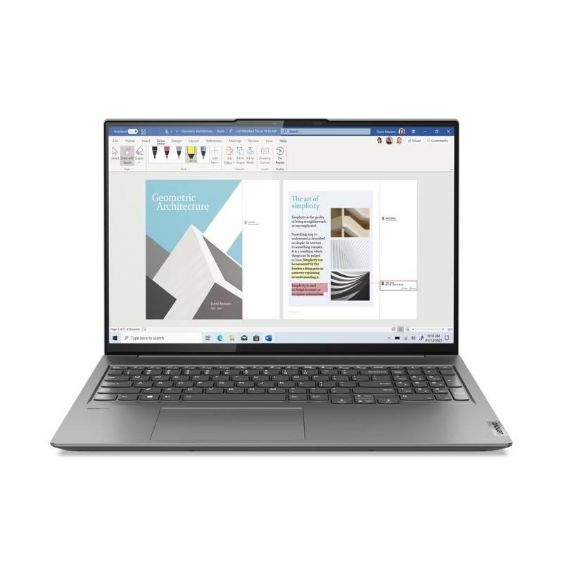 Notebook Lenovo Yoga Slim 7 Pro 16IAH7 šedý, Notebook, Lenovo, Yoga, Slim, 7, Pro, 16IAH7, šedý