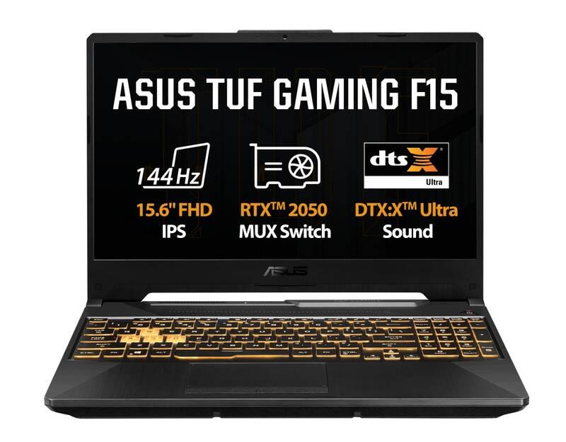 Notebook Asus TUF Gaming F15 černý, Notebook, Asus, TUF, Gaming, F15, černý