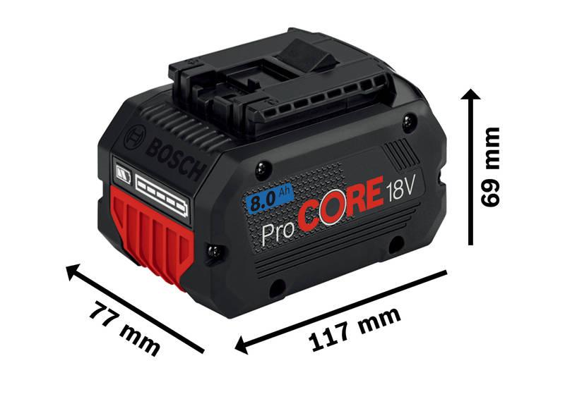 Akumulátor Bosch ProCORE 18V 8.0Ah, Akumulátor, Bosch, ProCORE, 18V, 8.0Ah