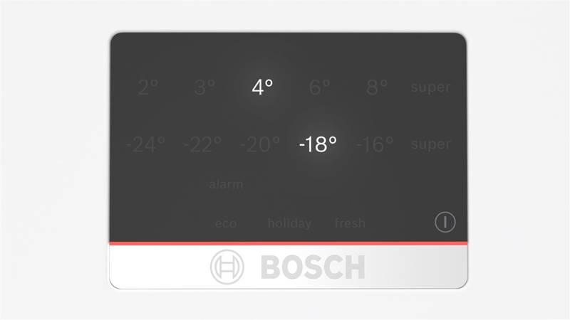 Chladnička s mrazničkou Bosch Serie 4 KGN367WCT VitaFresh bílá