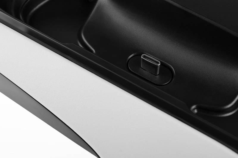 Dokovací stanice FIXED pro PlayStation 5 s chlazením a nabíjením pro dva ovladače DualSense černá bílá